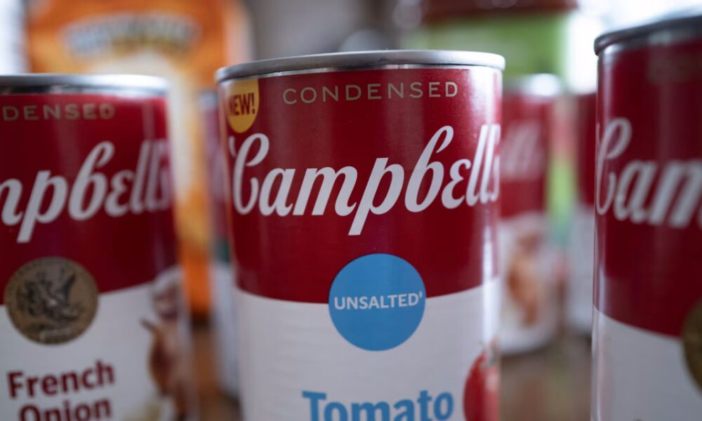 Tariffs Dent Campbell’s Soup Sales