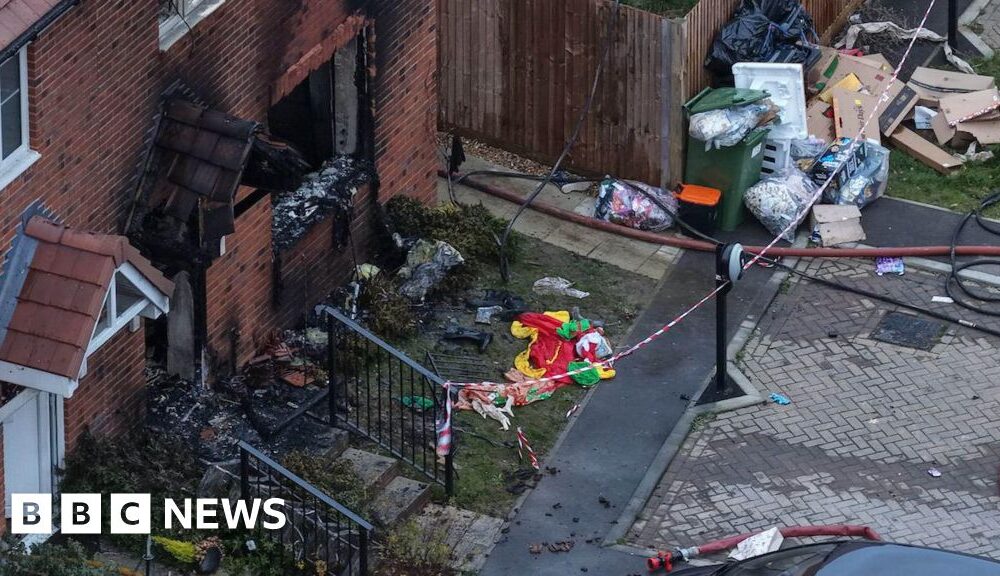 Child dies and another in hospital after Hamstreet house fire