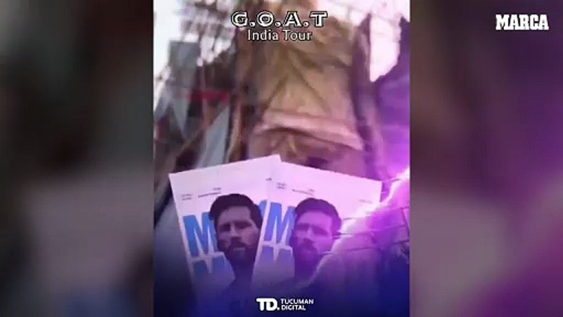 The tallest statue of Messi in the world: "It is 20 meters high and we made it in 40 days"