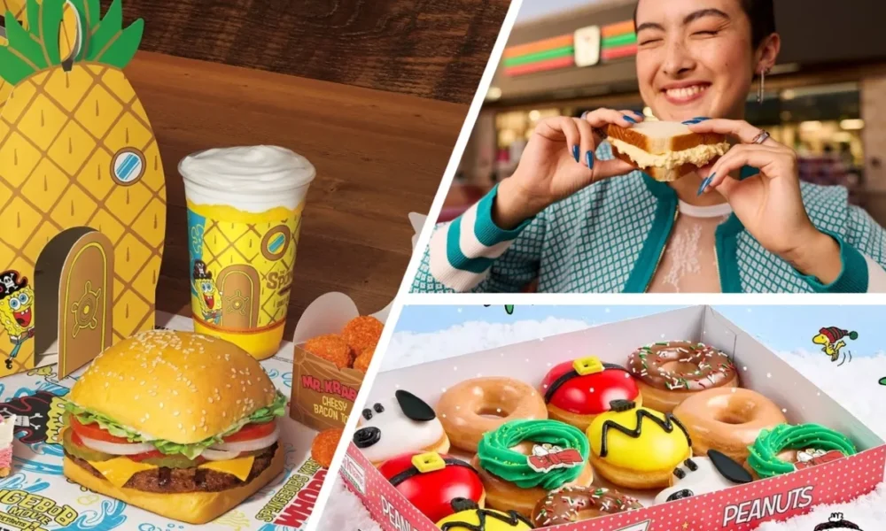 Slideshow: New menu items from Burger King, 7-Eleven and Krispy Kreme