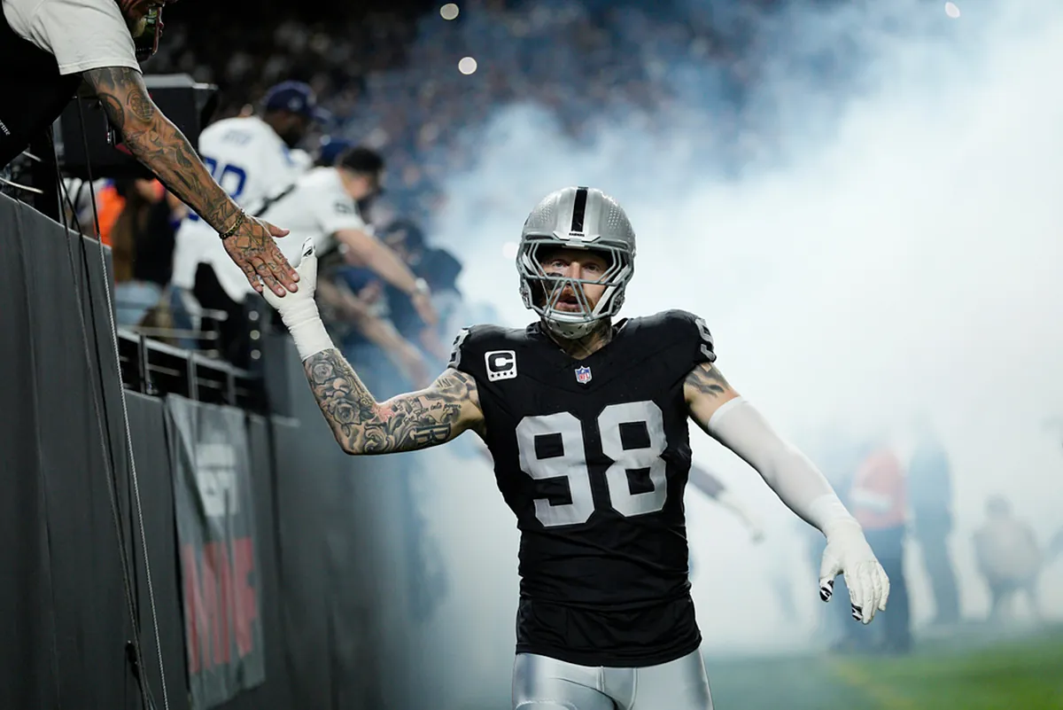 Rachel Crosby shares heartwarming reaction to Raiders star Maxx Crosby's NFL Man of the Year nod