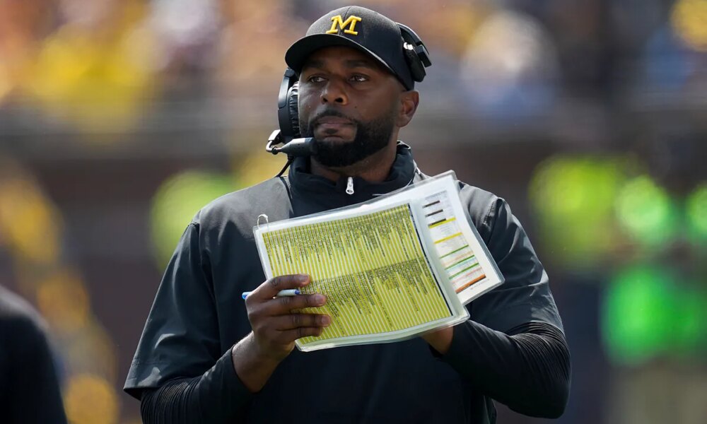 Fired Michigan head coach Sherrone Moore faces legal troubles and alleged DM scandal with OnlyFans model