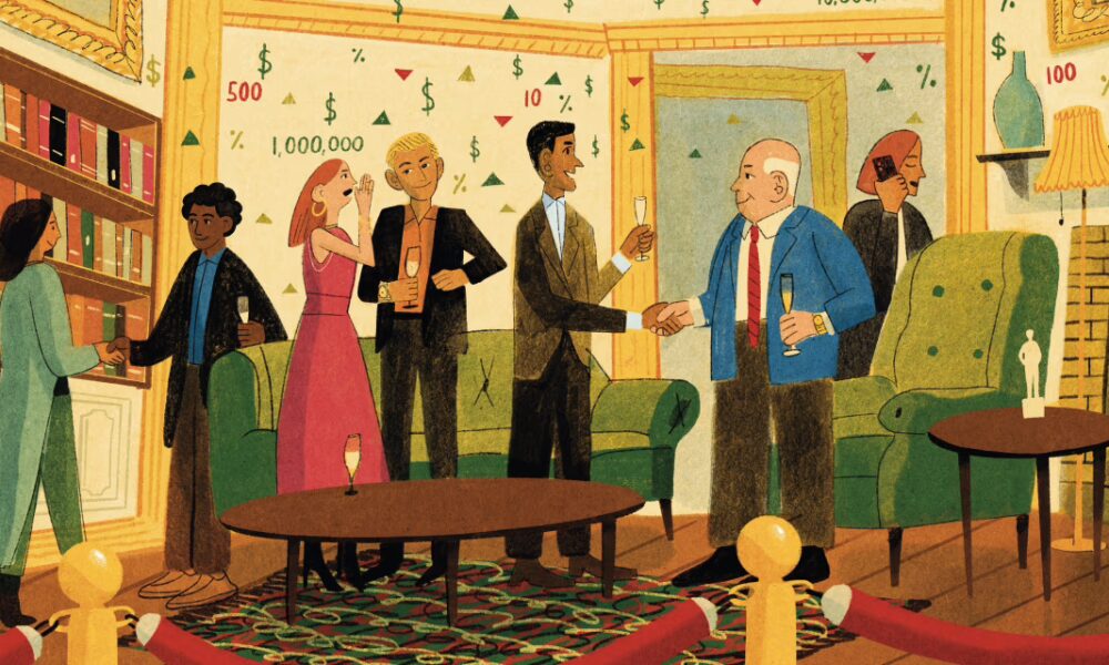 Inside the Invitation-Only Stock Market for the Wealthy