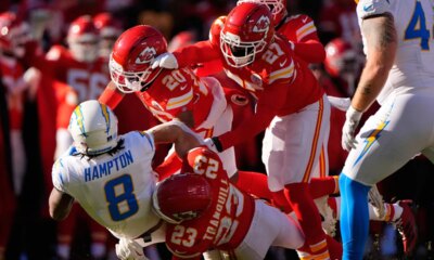 Chiefs hit hard after four key defenders injured in single drive vs. Chargers