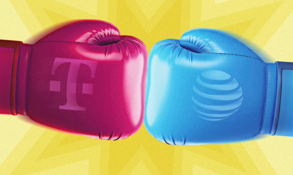 AT&T and T-Mobile Fight Escalates With Deceptive-Ad Accusations and Customer-Data Litigation