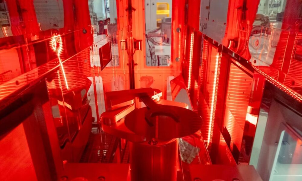 Silicon wafers being sorted at Micron's Boise, Idaho headquarters. The chip maker is due to report results Wednesday.