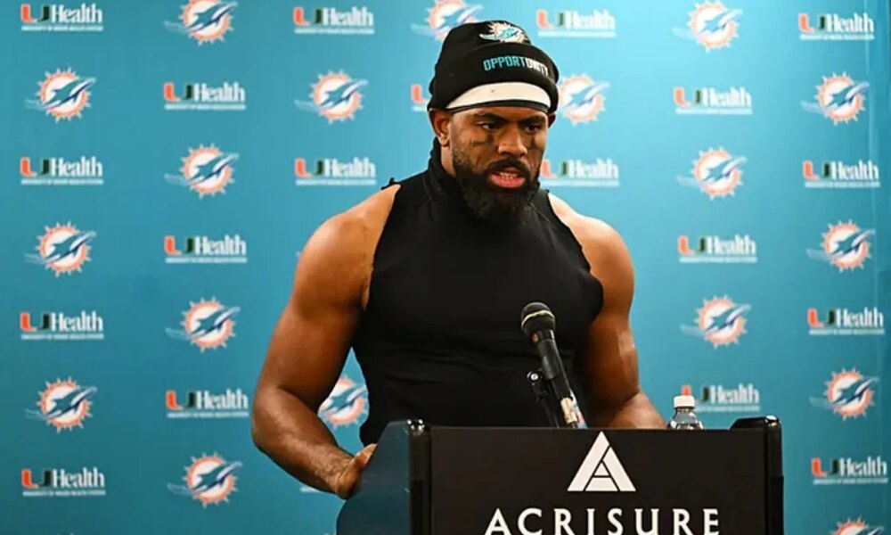 Jordyn Brooks publicly lashes out at Miami Dolphins' locker room for disastrous game against Steelers