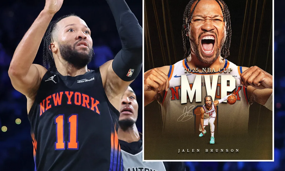 Brunson dominates NBA Cup and forces his way into the MVP conversation