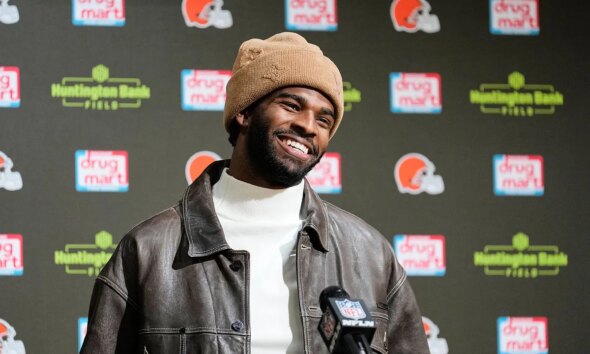 Shedeur Sanders makes it clear he's staying put and believes in the Browns' future