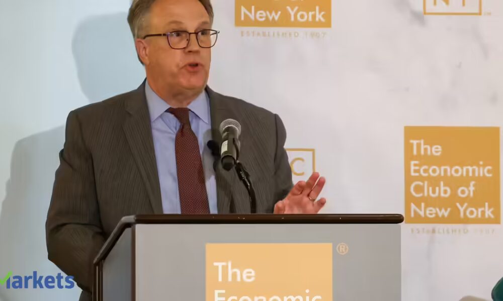 US Fed's John Williams says there is no urgent need to cut rates again