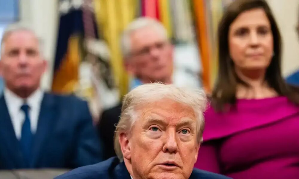 Shouting, ranting, insulting: Trump's uninhibited second term