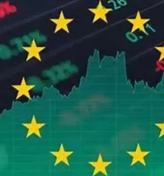 European shares close at record high driven by defence stocks