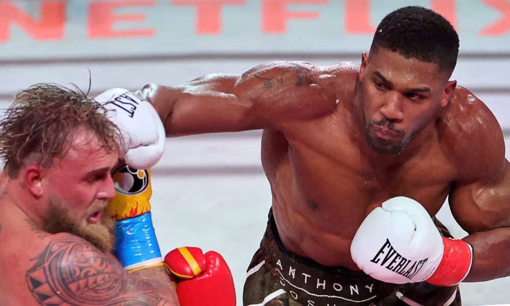 Jake Paul delivers honest verdict on Anthony Joshua power after suffering ‘broken jaw’ in KO