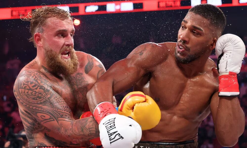 Anthony Joshua sets sights on one man after knocking out Jake Paul