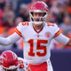 Patrick Mahomes does not hide what he is focusing on while recovering from his injury