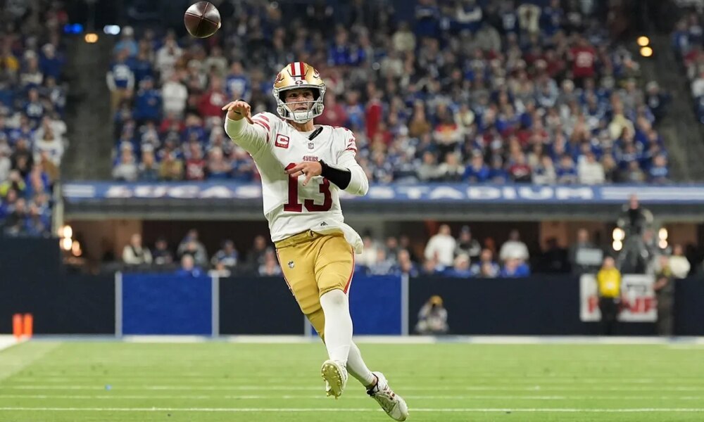 Brock Purdy silences doubters as 49ers rout Colts on Monday Night