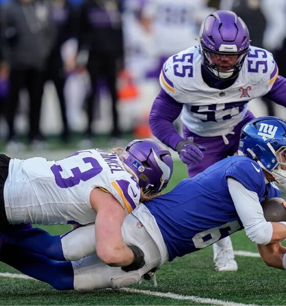 Jaxson Dart's harsh message to New York Giants fans after his awful performance against the Minnesota Vikings