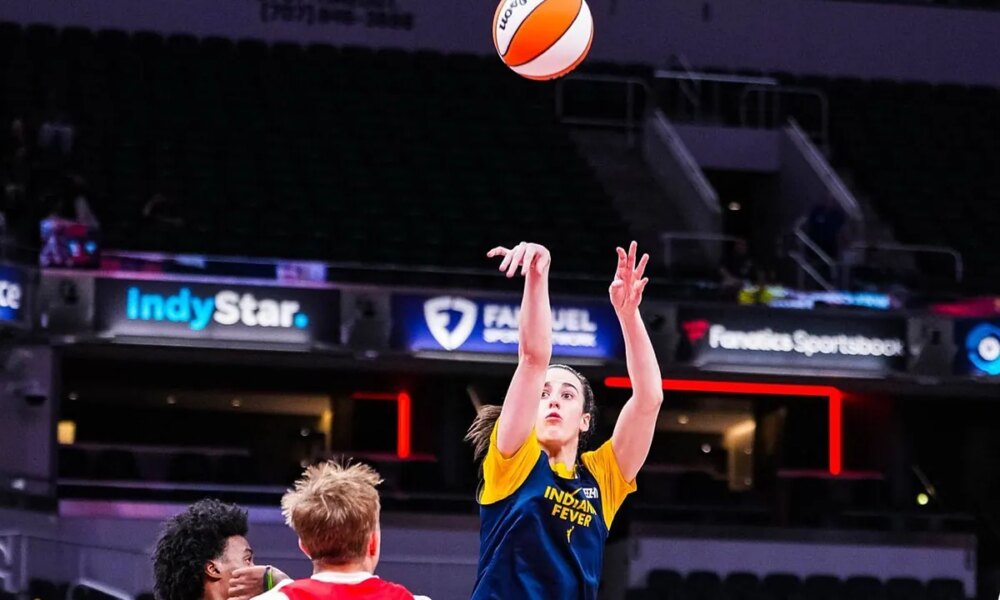 Caitlin Clark can shoot from anywhere in exciting new commercial