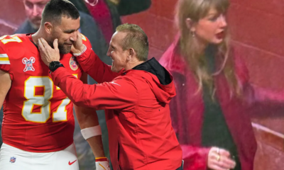 Taylor Swift and her mother are spotted arriving at Arrowhead Stadium to support Travis Kelce