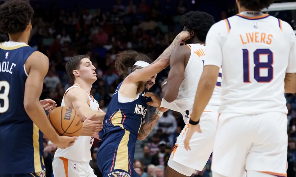 The fight of the season in the NBA: A clean punch!