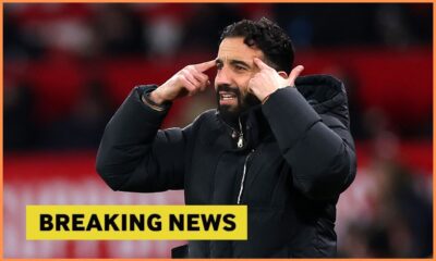 Man United manager Ruben Amorim and