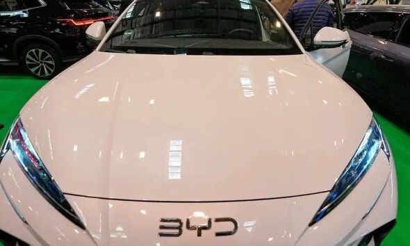 China's BYD poised to overtake Tesla in 2025 EV sales