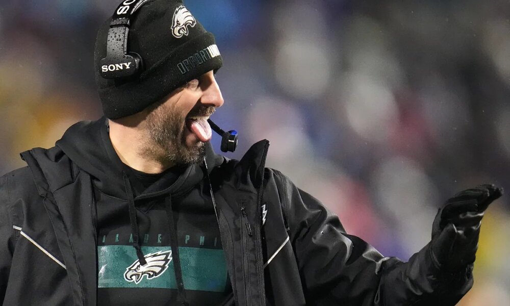 Nick Sirianni rubs Eagles win in Bills fans' faces with strong four-word message