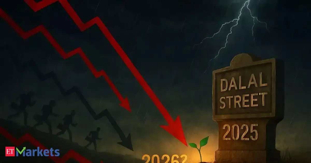 Sensex, Nifty end 2025 as world’s worst performers. Can 2026 change the script?