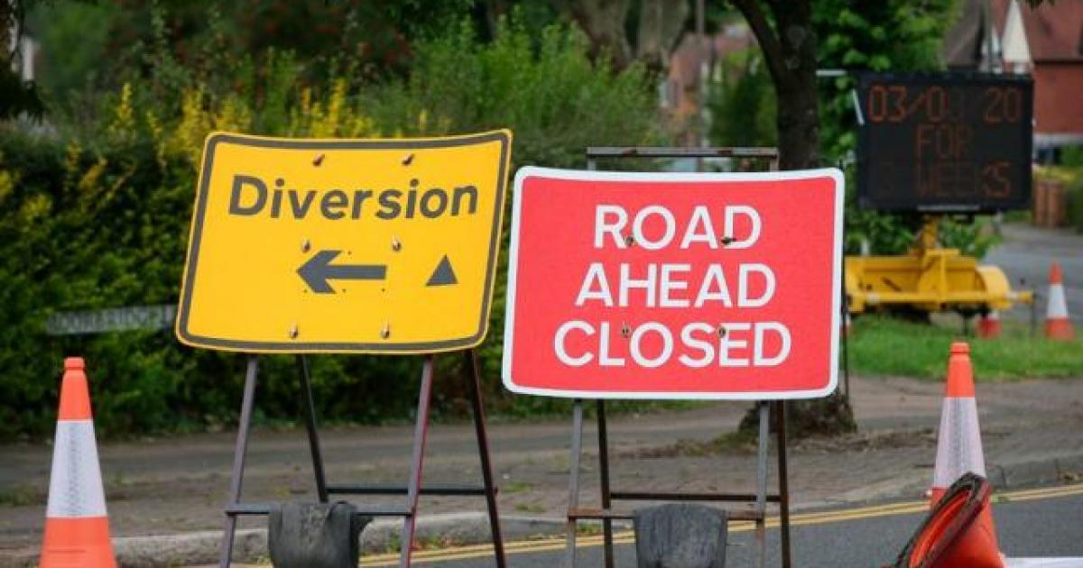 Darlington roads closures over Christmas and New Year