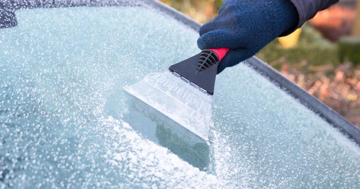 Use this 12p item to stop your car windscreen freezing over