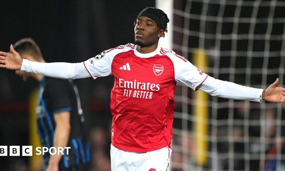 Gabriel Martinelli and Noni Madueke