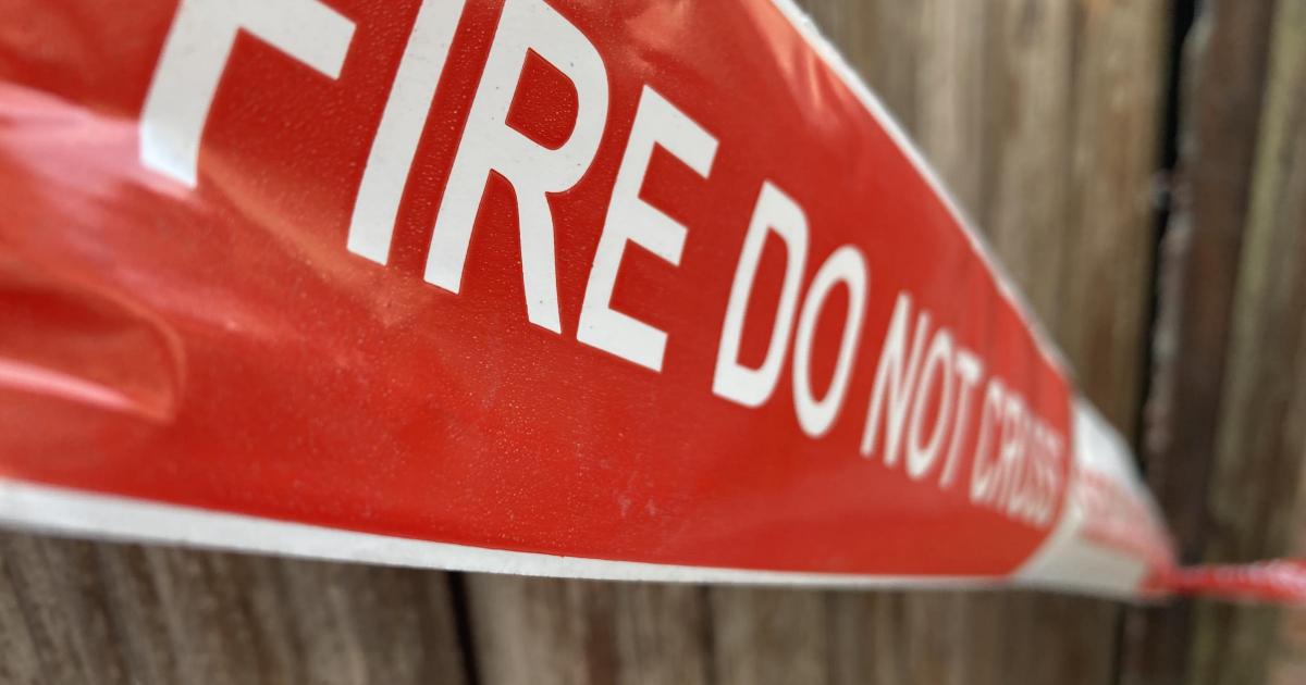 Firefighters extinguish car fire after crash in North Yorkshire