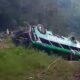 Eight dead and 19 injured in Christmas horror bus crash