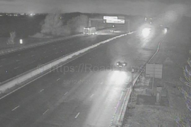 M6 Knutsford crash live as incident closes road near services with police at scene