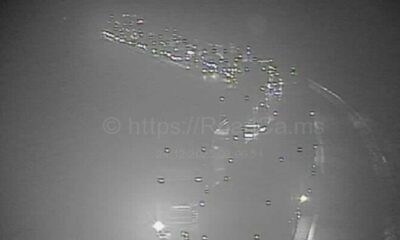 M6 closure LIVE: Traffic stopped on major motorway as debris in road after crash