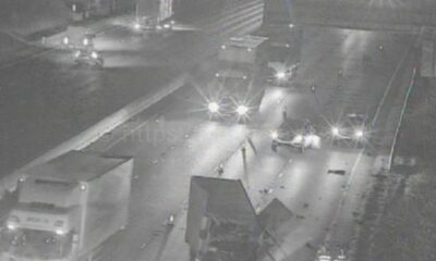 Live M1 traffic updates as lorry destroyed in early hours crash near Sheffield