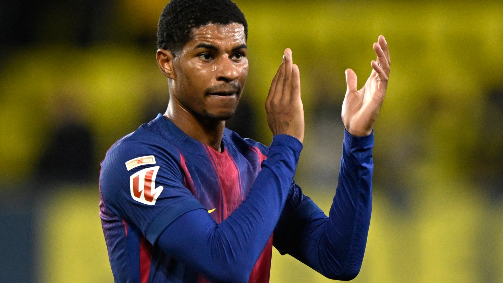 Barcelona fans vote on whether to sign Marcus Rashford permanently as he continues to star on loan from Man Utd