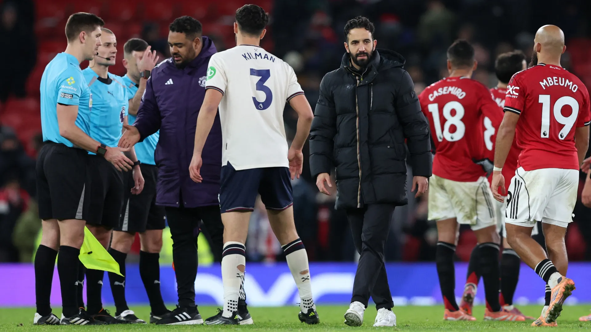 Ruben Amorim fumes at Manchester United defenders over West Ham equaliser