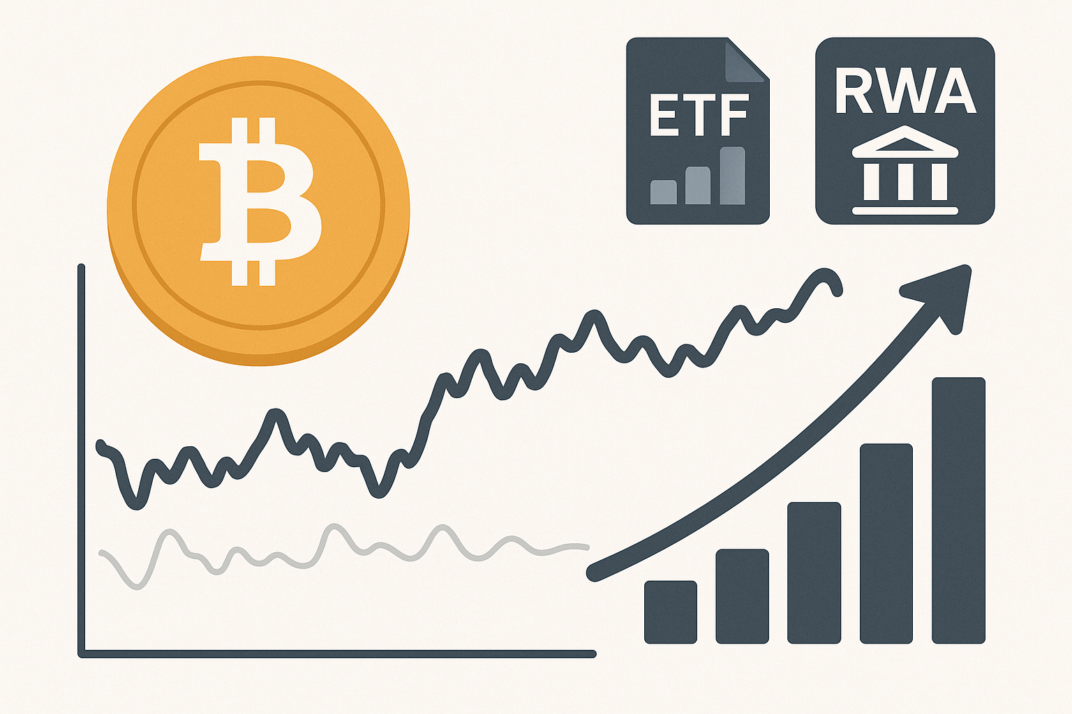 Glassnode report reveals Bitcoin’s growing stability amid ETF activity and RWA expansion