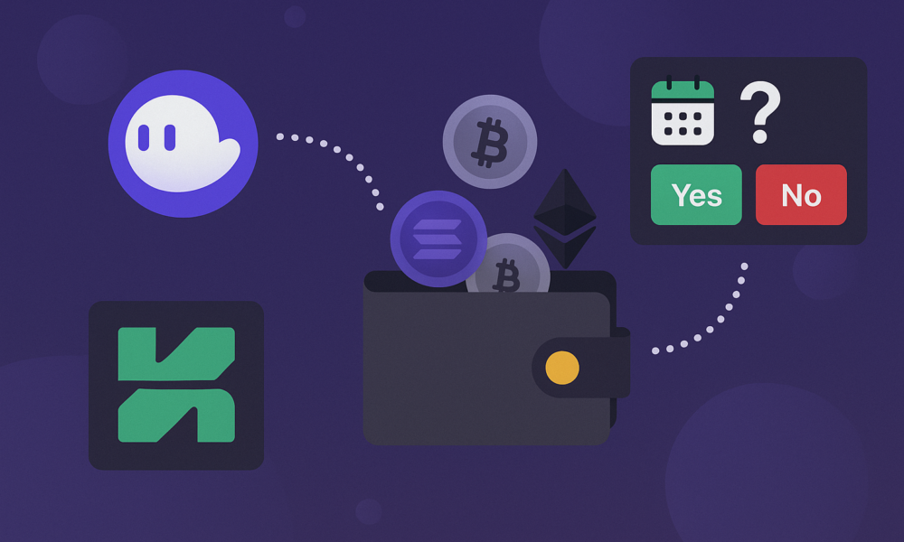 Phantom integrates Kalshi prediction markets as crypto wallets expand into event trading