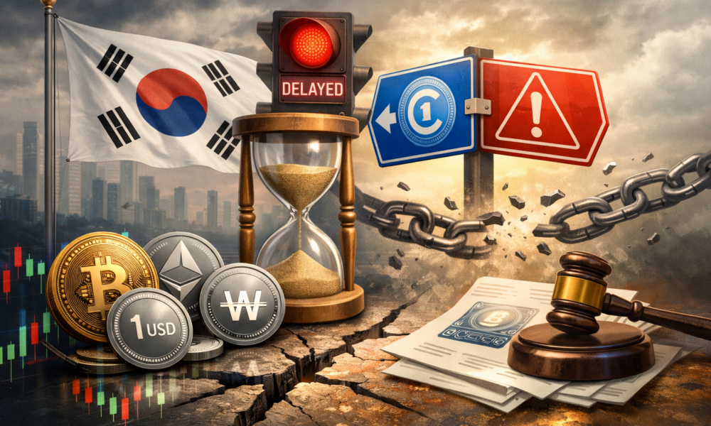 South Korea delays digital asset law as stablecoin oversight divides regulators