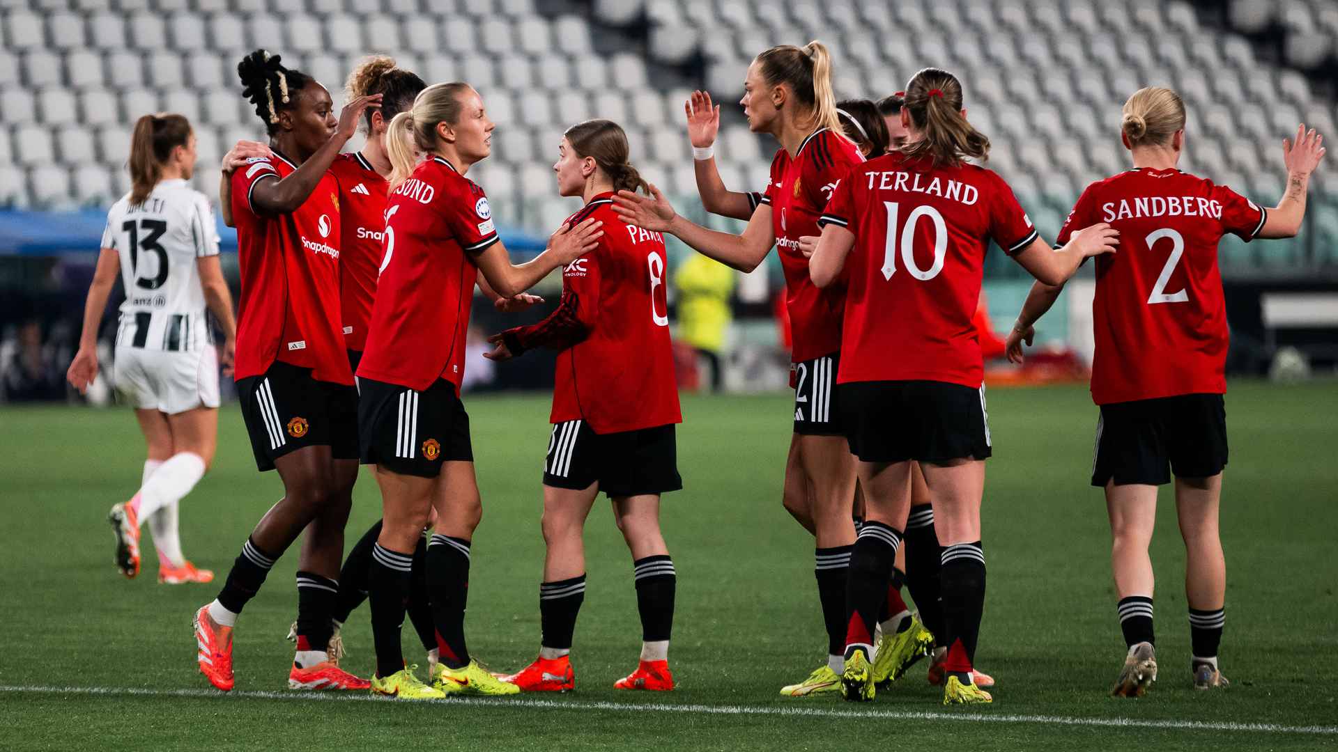 Jess Park named Man Utd Women Player of the Match v Juventus