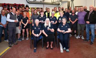 Redcar RNLI ladies guild members honoured for volunteering