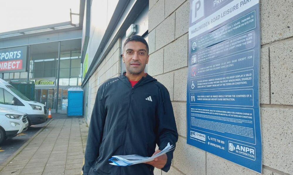 Blackburn driver takes on parking firm raking in 'extortionate' fines