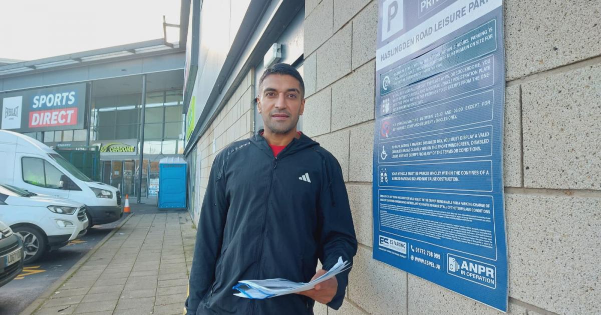 Blackburn driver takes on parking firm raking in 'extortionate' fines