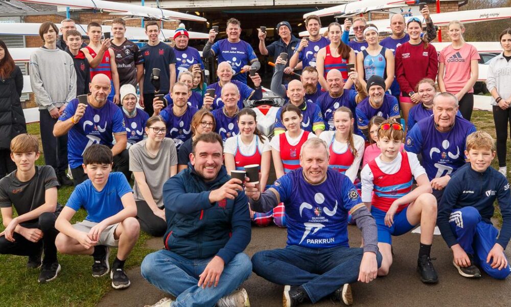 Freemasons fund training boat for Chester-le-Street rowing club