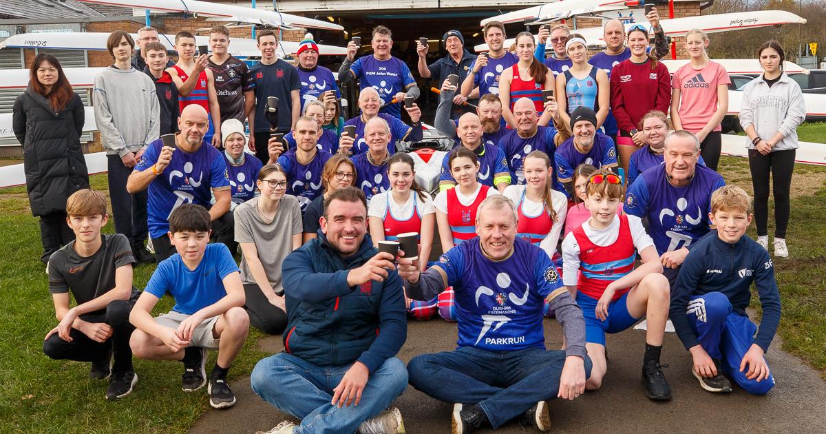 Freemasons fund training boat for Chester-le-Street rowing club