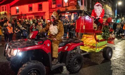 Festive joy as Barnard Castle Christmas lights switched on