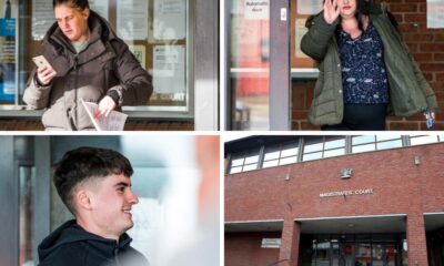 People sentenced at Newton Aycliffe Magistrates’ Court
