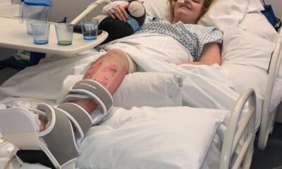 Woman who lost leg in 'devastating' tractor crash helps NHS blood appeal
